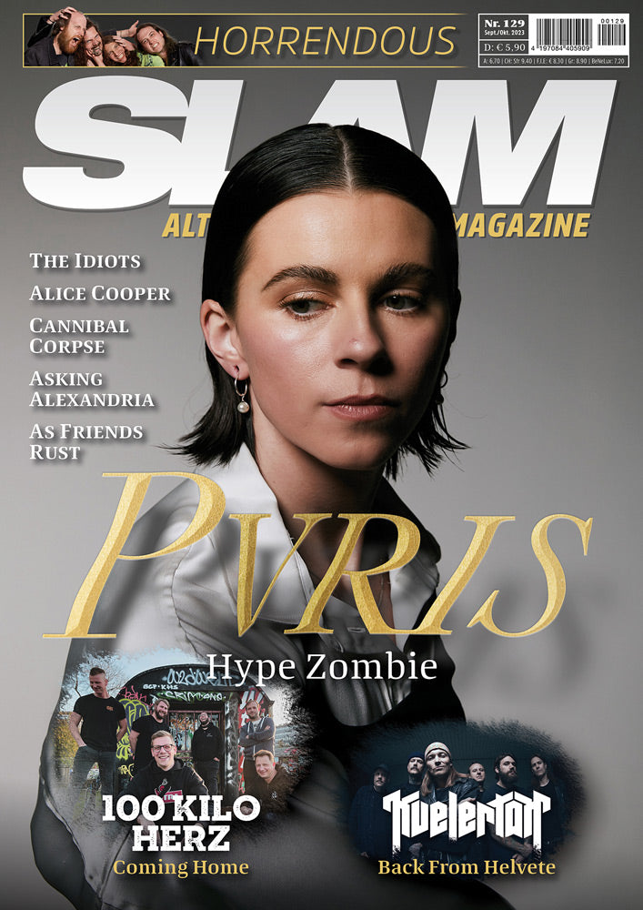SLAM alternative music magazine #129 (Sept./Okt. 2023)