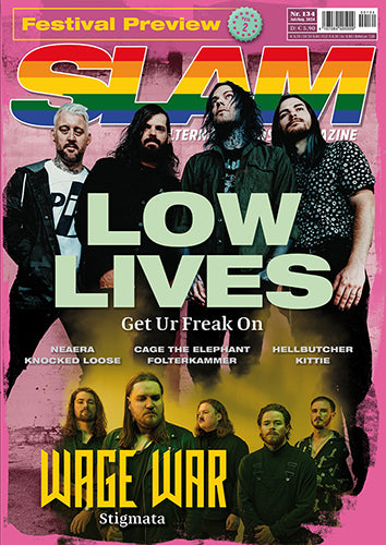 SLAM alternative music magazine #134 (Juli/August 2024)