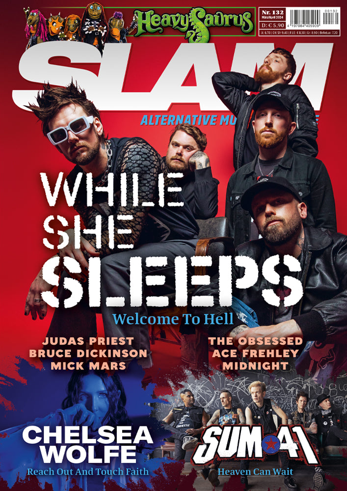 SLAM alternative music magazine #132 (März/April 2024)