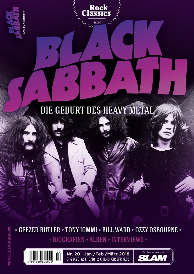 BLACK SABBATH - Das Sonderheft (ROCK CLASSICS #20)