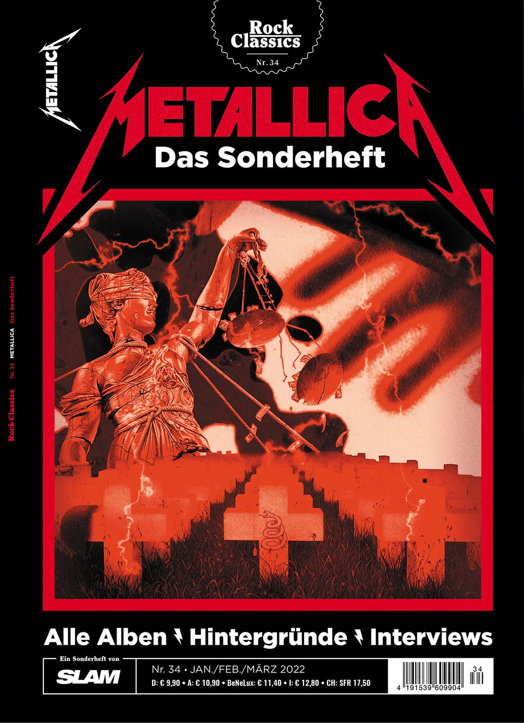METALLICA - Das Sonderheft (ROCK CLASSICS #34)