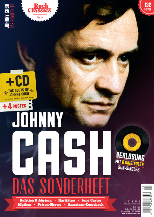 JOHNNY CASH - Das Sonderheft mit CD (ROCK CLASSICS #8)