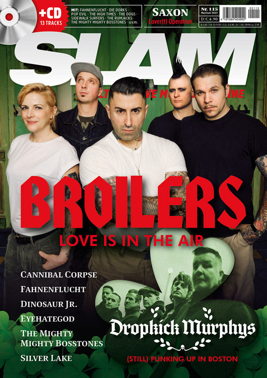 SLAM alternative music magazine #115 (Mai/Juni2021)