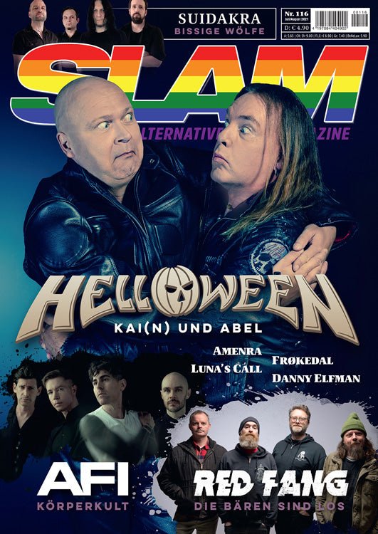 SLAM alternative music magazine #116 (Juli/Aug. 2021)