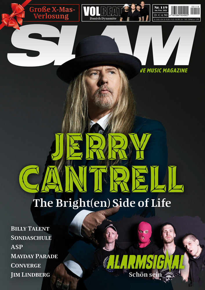 SLAM alternative music magazine #119 (Jan./Feb. 2022)