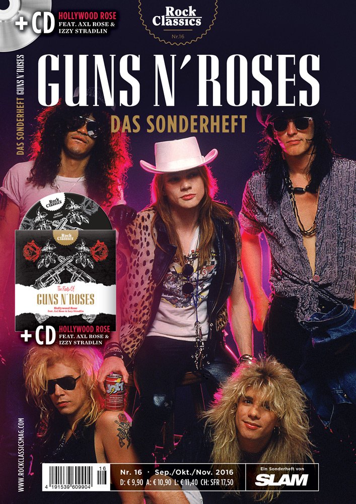 GUNS N' ROSES - Das Sonderheft mit CD (ROCK CLASSICS #16)
